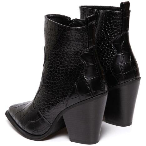 Botine dama Diya, Negru 37